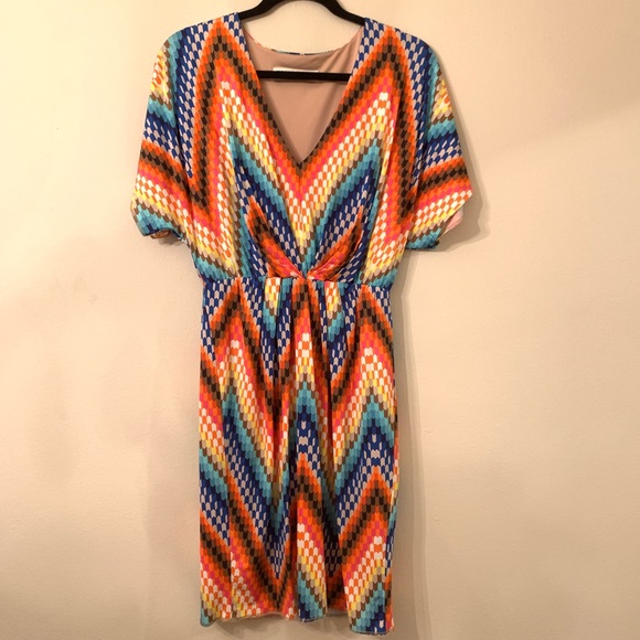 TRINA TURK Multicolor Mini Dress - Picture 3 of 6